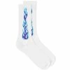 Palm Angels Flames Sock -Scarves popular store 17 07 2022 JB PMRA001F22FAB0010135 m1 1