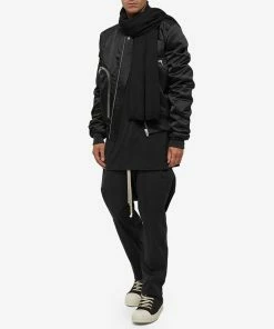 Rick Owens Merino Knit Scarf Shawl -Scarves popular store 18 08 2022 EC RU02B2486 M 09 m9 1