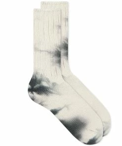 Hobo Tie-Dyed Crew Socks