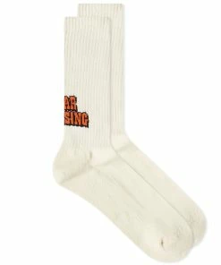 Anonymous Ism Bear Crossing Low Crew Sock