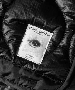 Undercoverism Down Scarf -Scarves popular store 19 12 2022 BLR UI2B4S02 BLK 3 1