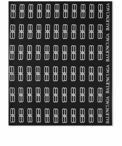 Balenciaga BB Blanket Logo Scarf -Scarves popular store 2 11 22 JF 719229 4C6B8 1077 2 1
