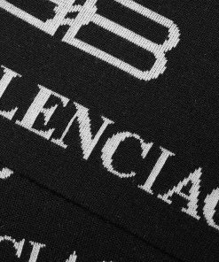 Balenciaga BB Blanket Logo Scarf -Scarves popular store 2 11 22 JF 719229 4C6B8 1077 3 1