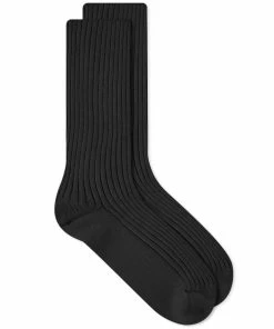 Auralee Giza Cotton Sock