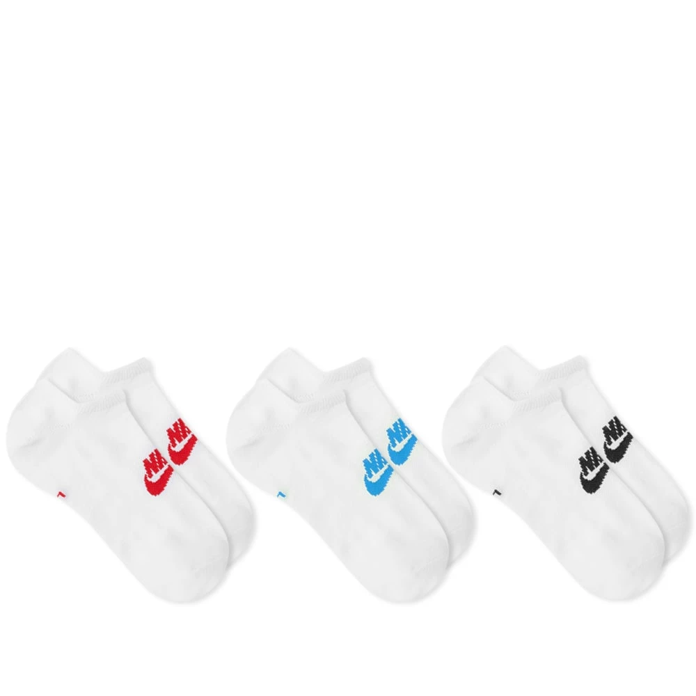 Nike Cotton Cushion Low Cut Sock - 3 Pack 3 Nike Cotton Cushion Low Cut Sock - 3 Pack