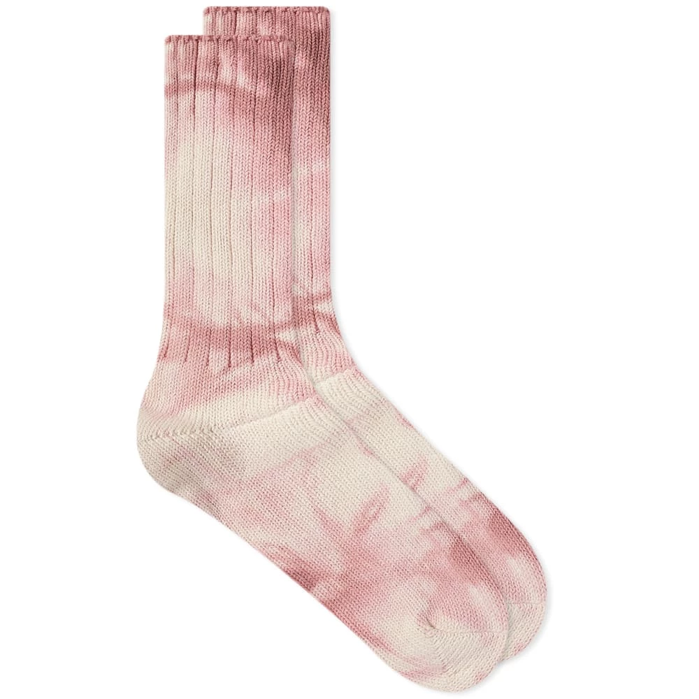 Anonymous Ism Uneven Dye Crew Sock 3 Anonymous Ism Uneven Dye Crew Sock
