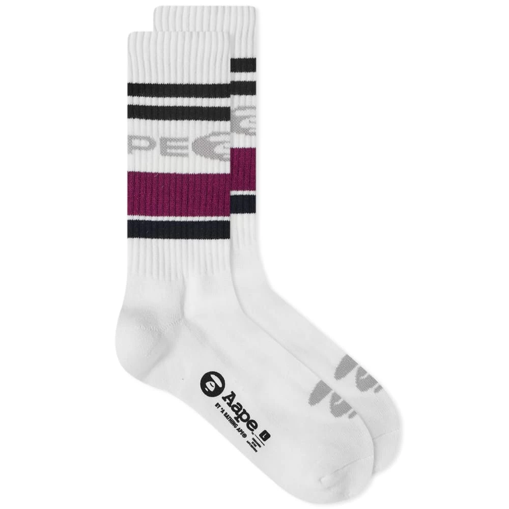 AAPE By A Bathing Ape AAPE Sport Sock 3 AAPE By A Bathing Ape AAPE Sport Sock