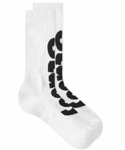 Stussy Big Helvetica Crew Sock
