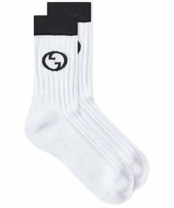 Gucci Interlock GG Sports Sock