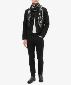 Alexander McQueen Skull Pashmina Scarf -Scarves popular store 25 04 2022 aj 5577174943q 1078 m9