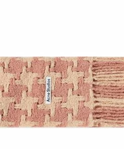 Acne Studios Vadik Houndstooth Scarf