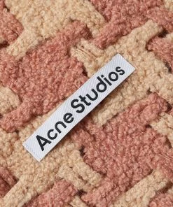 Acne Studios Vadik Houndstooth Scarf -Scarves popular store 25 07 2022 GH CA0153 CZ0 3 1