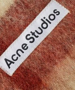 Acne Studios Vana Mohair Check Scarf -Scarves popular store 25 07 2022 NS CA0146 CZ5 3 1