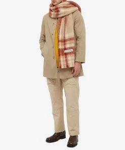 Acne Studios Vana Mohair Check Scarf -Scarves popular store 25 07 2022 NS CA0146 CZ5 m9 1
