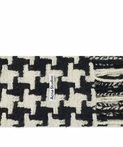 Acne Studios Vadik Houndstooth Scarf