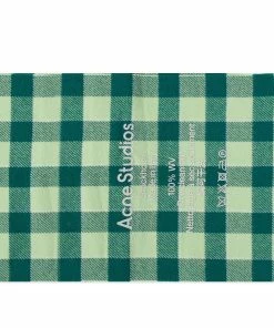 Acne Studios Cassiar Check Narrow New Scarf