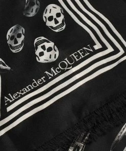 Alexander McQueen Vortex Skull Print Scarf -Scarves popular store 26 02 2023 BLR 7064784736Q 1078 4 1