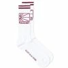 PACCBET Logo Sock -Scarves popular store 26 10 2022 LL PACC11K018 WHT m1 1