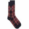 Fred Perry Authentic Fred Perry Stewart Tartan Sock -Scarves popular store 28 07 2022 LL C2130 102 m1 1