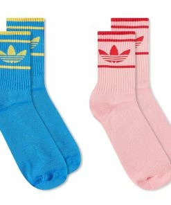 Adidas Adicolor 70S Crew Sock - 2 Pack