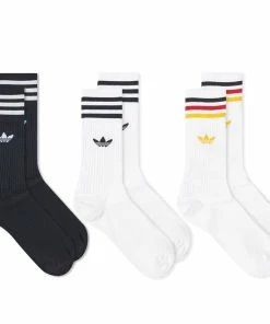 Adidas Solid Crew Sock - 3 Pack