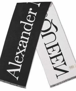 Alexander McQueen Classic Logo Scarf -Scarves popular store 29 08 2022 si 7090114200q 1078 3
