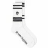 Alexander McQueen Sport Stripe Skull Sock