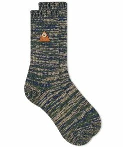 Folk Wool Melange Sock