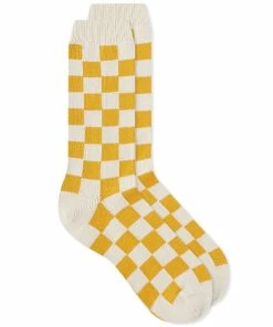 RoToTo Checkerboard Crew Sock